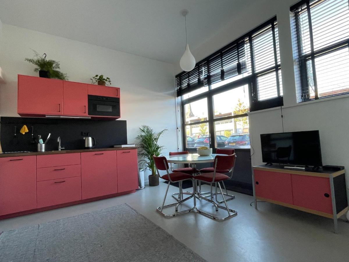 Studio 28A5 With Free Parking Place Amsterdam Eksteriør billede